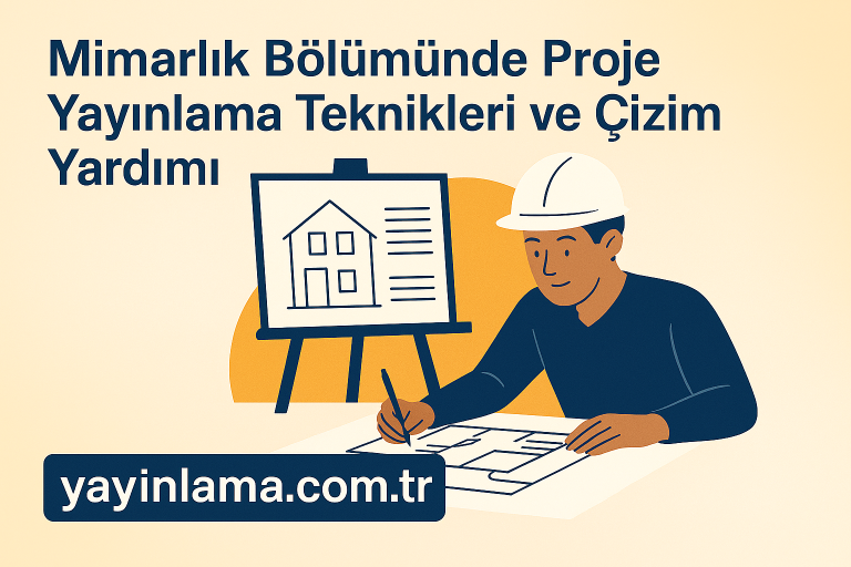 Read more about the article Mimarlık Bölümünde Proje Yayınlama Teknikleri ve Çizim Yardımı