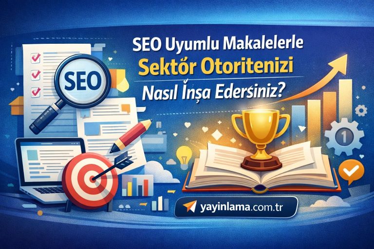 Read more about the article SEO Uyumlu Makalelerle Sektör Otoritenizi Nasıl İnşa Edersiniz?