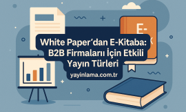 White Paper’dan E-Kitaba: B2B Firmaları İçin Etkili Yayın Türleri