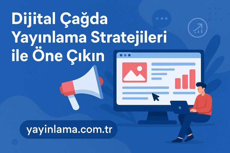 Read more about the article Dijital Çağda Yayınlama Stratejileri ile Öne Çıkın