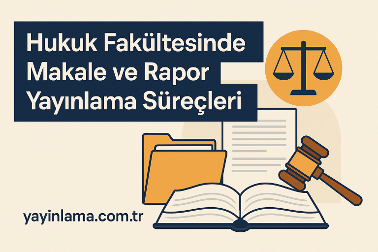 Read more about the article Hukuk Fakültesinde Makale ve Rapor Yayınlama Süreçleri