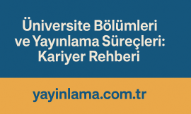 Üniversite Bölümleri ve Yayınlama Süreçleri: Kariyer Rehberi