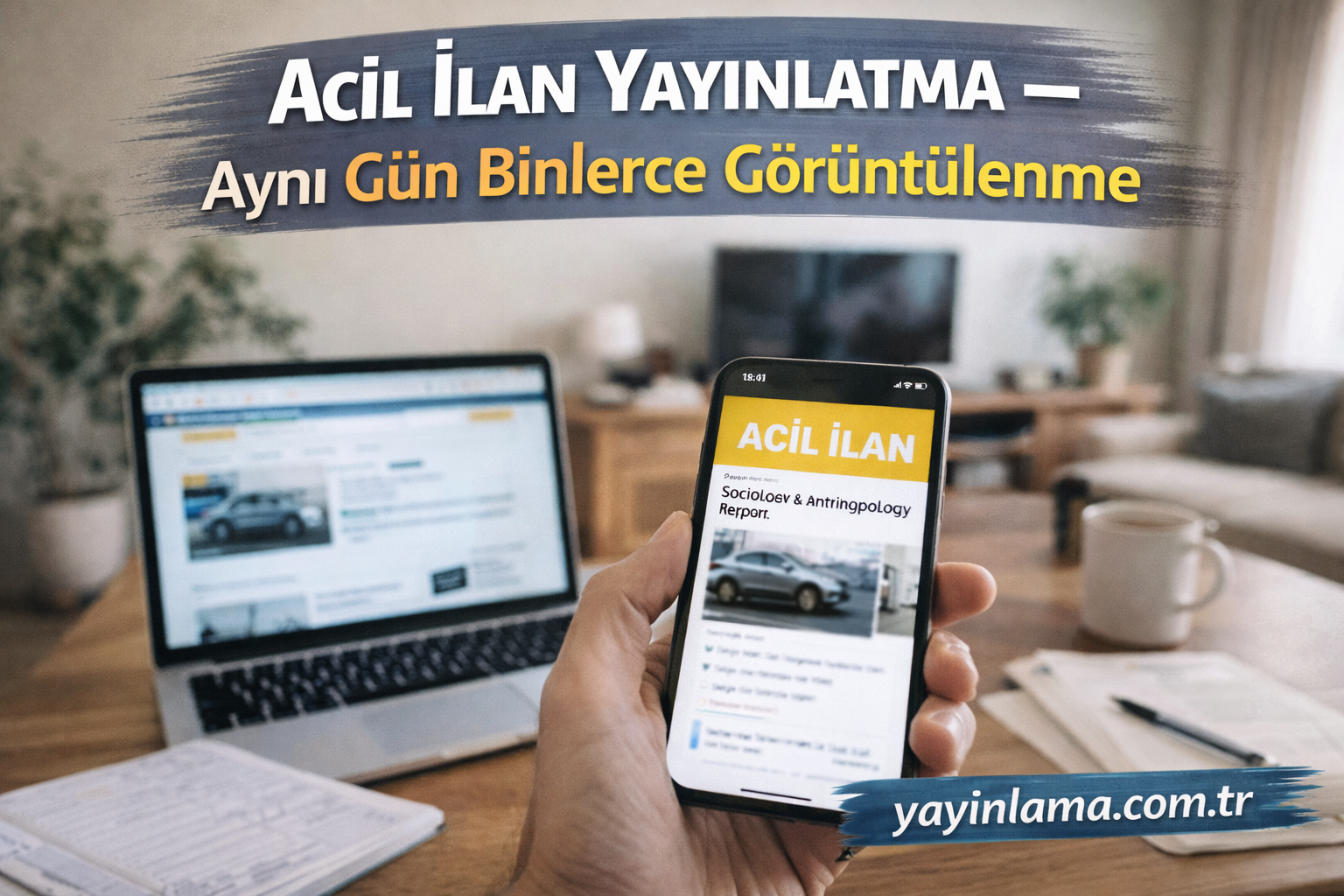 Acil İlan Yayınlatma - Yayınlatmak İstiyorum