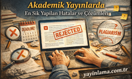 Akademik Yayınlarda En Sık Yapılan Hatalar ve Çözümleri