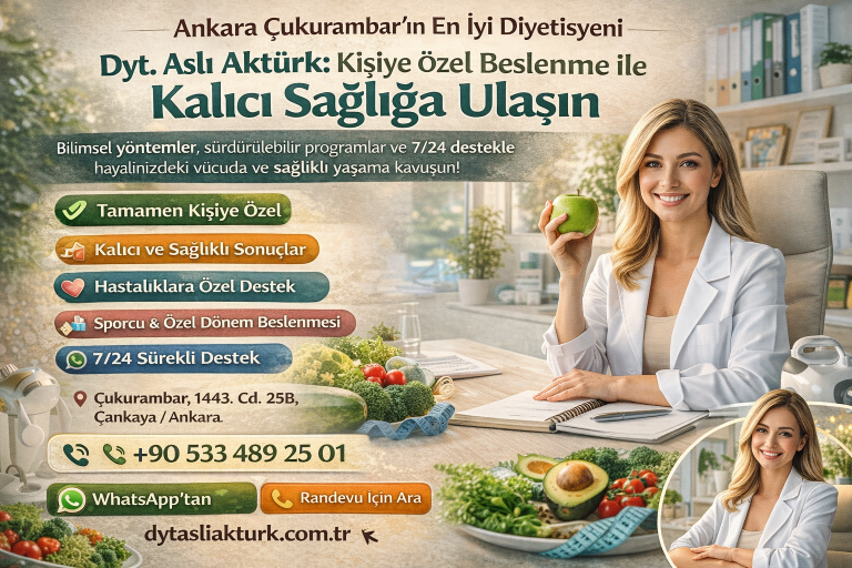 Ankara Çukurambar'ın En İyi Diyetisyeni