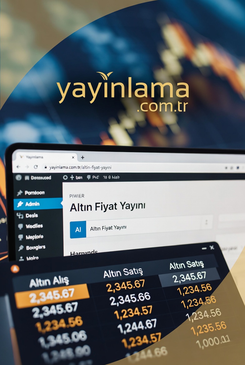 Anlık Altın Fiyat Yayını 2026 – Gram, Çeyrek, Ons Altın Canlı Takip