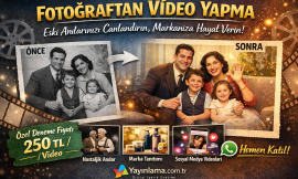 Fotoğraftan Video Yapma: Eski Fotoğraflarınızı Canlandırın, Markanıza Hayat Verin!