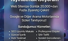 Tanıtım Yazısı Yayınlatmak İstiyorum – Markamı Binlerce Kişiye Ulaştırmak