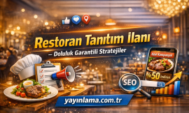 Restoran Tanıtım İlanı – Doluluk Garantili Stratejiler