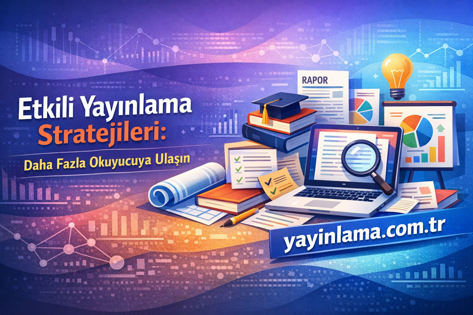 Banner: Etkili Yayınlama Stratejileri — Daha Fazla Okuyucuya Ulaşın, yayimlama.com.tr ile görsel bilgisi.