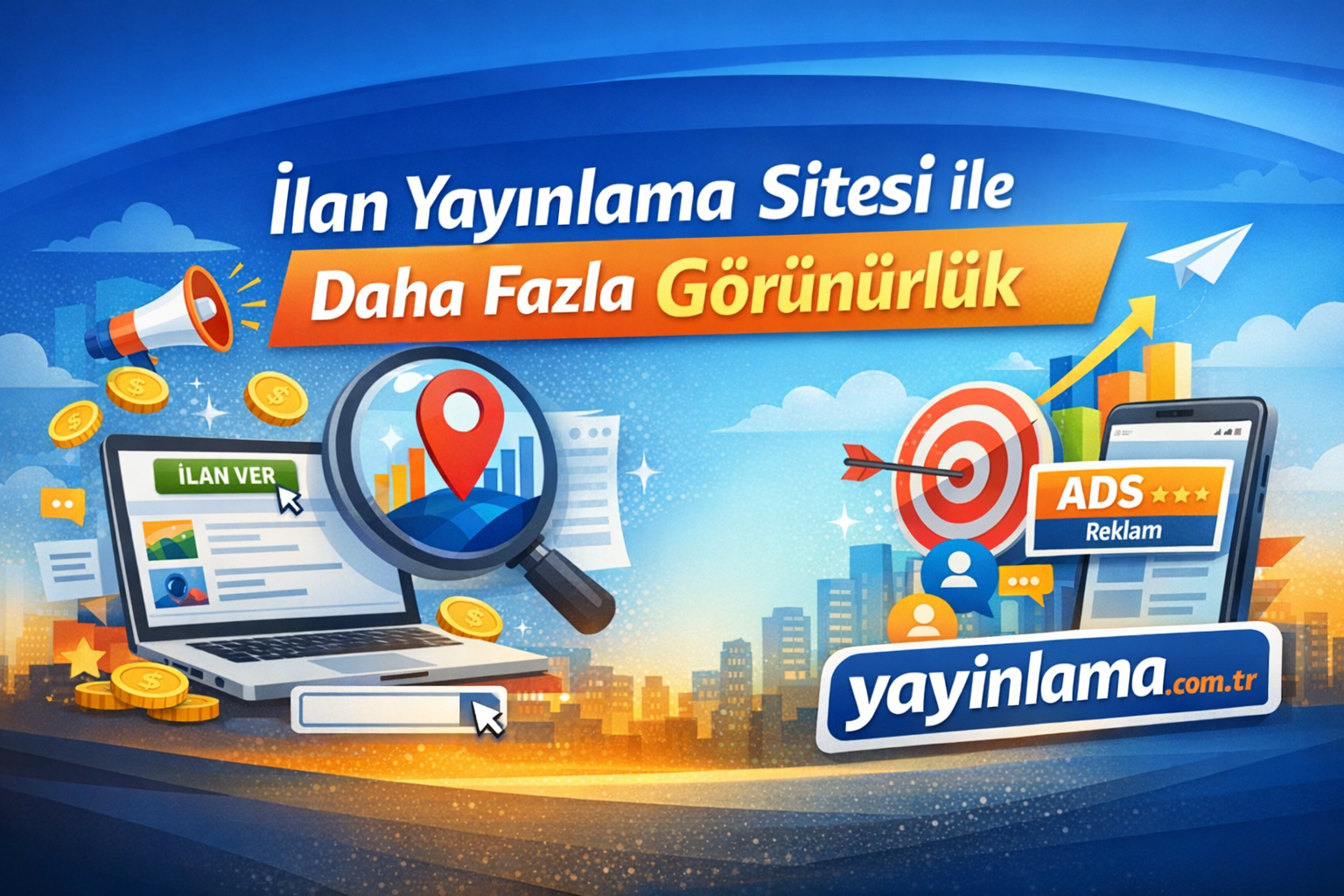 İlan Yayınlama Sitesi ile Daha Fazla Görünürlük - Yayınlatmak İstiyorum