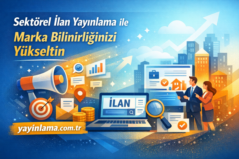 Read more about the article Sektörel İlan Yayınlama ile Marka Bilinirliğinizi Yükseltin