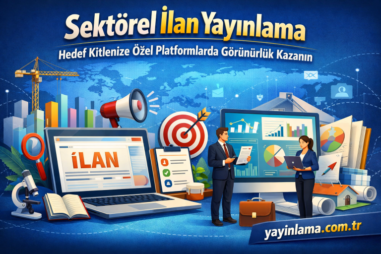 Read more about the article Sektörel İlan Yayınlama – Hedef Kitlenize Özel Platformlarda Görünürlük Kazanın