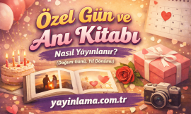 Özel Gün ve Anı Kitabı Nasıl Yayınlanır? (Doğum Günü, Yıl Dönümü)