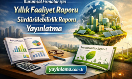 Kurumsal Firmalar için Yıllık Faaliyet Raporu ve Sürdürülebilirlik Raporu Yayınlatma