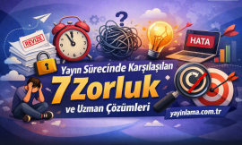 Yayın Sürecinde Karşılaşılan 7 Zorluk ve Uzman Çözümleri