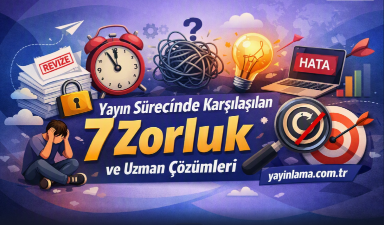 Read more about the article Yayın Sürecinde Karşılaşılan 7 Zorluk ve Uzman Çözümleri